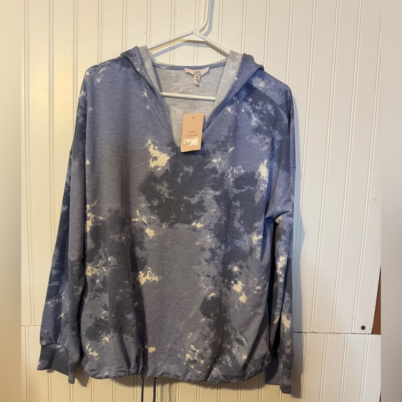 NWT Como Vintage Indigo Tie-Dye Pullover Sz xl - Picture 1 of 3